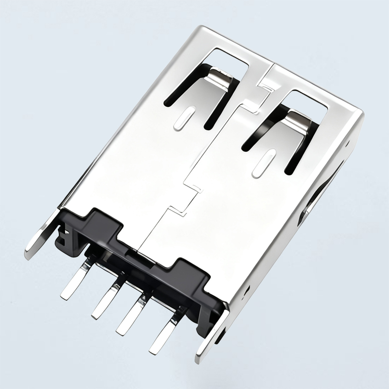 USB AF 插板长体17.5无边（直脚）