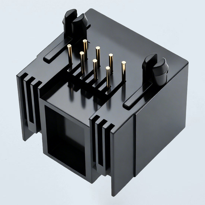 RJ45-108 全塑单口带后塞