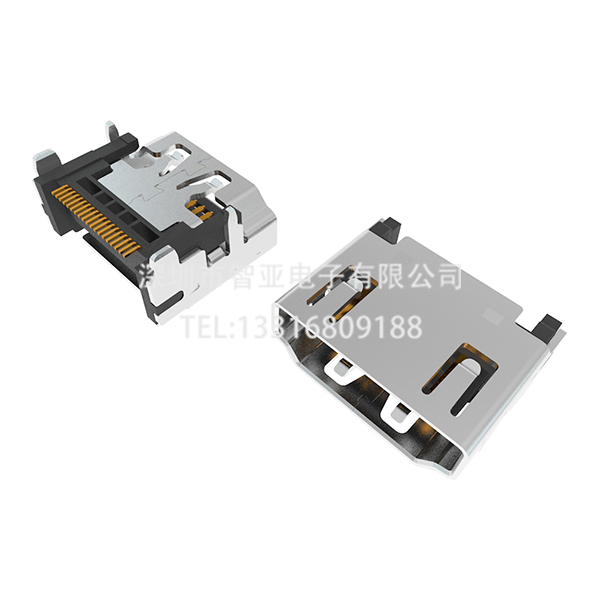 肇庆哪里可以定制带锁扣防脱落HDMI插座呢？